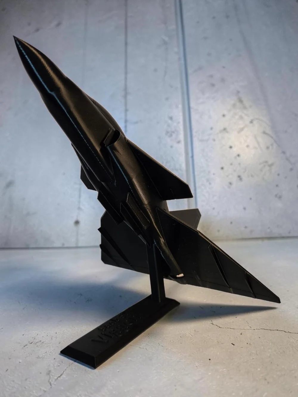 3-D Model Saab 37 Viggen, Cold War-era Swedish Supersonic Figher Jet **